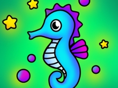 Παιχνίδι Seahorse Coloring