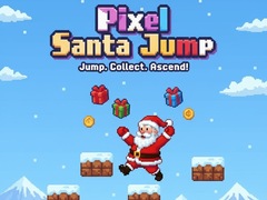 Παιχνίδι Pixel Santa Jump