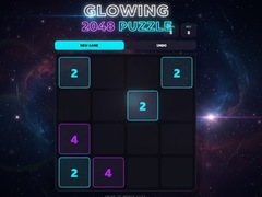 Παιχνίδι Glowing 2048 Puzzle