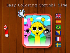 Παιχνίδι Easy Coloring Sprunki Time