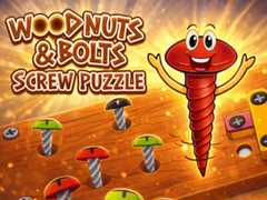 Παιχνίδι Wood Nuts and Bolts Screw Puzzle