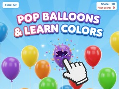 Παιχνίδι Pop Balloons & Learn Colors