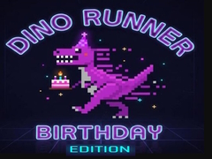 Παιχνίδι Dino Runner Birthday Edition