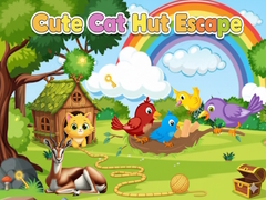 Παιχνίδι Cute Cat Hut Escape