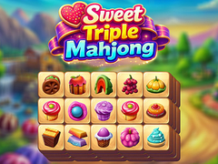 Παιχνίδι Sweet Triple Mahjong