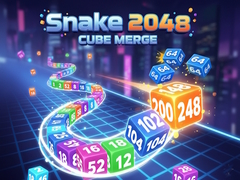 Παιχνίδι Snake 2048: Cube Merge