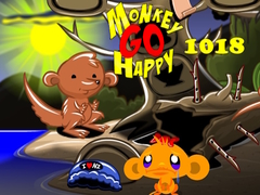Παιχνίδι Monkey Go Happy Stage 1018