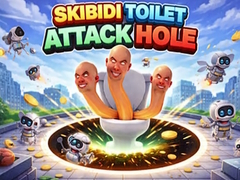 Παιχνίδι Skibidi Toilet Attack Hole