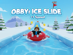 Παιχνίδι Obby: Ice Slide +1 Speed