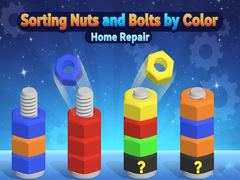 Παιχνίδι Sorting Nuts and Bolts by Color: Home Repair
