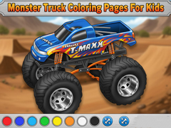 Παιχνίδι Monster Truck Coloring Pages For Kids