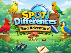 Παιχνίδι Spot Differences Bird Adventure