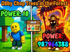Παιχνίδι Obby Chop Trees in the Forest