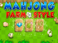 Παιχνίδι Mahjong Farm Style