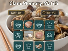 Παιχνίδι Clam Memory Match