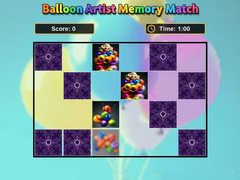 Παιχνίδι Balloon Artist Memory Match
