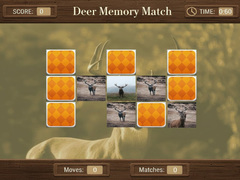 Παιχνίδι Deer Memory Match
