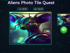 Παιχνίδι Aliens Photo Tile Quest