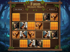 Παιχνίδι Faun Memory Match