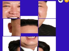 Παιχνίδι Kim Jong Un Tile Puzzle