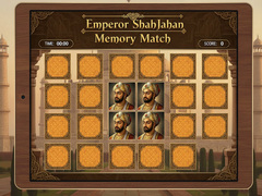 Παιχνίδι Emperor Shah Jahan Memory Match