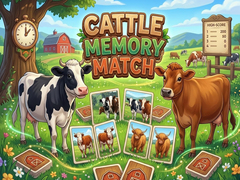 Παιχνίδι Cattle Memory Match