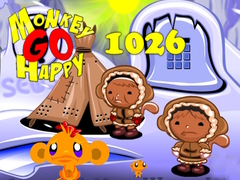 Παιχνίδι Monkey Go Happy Stage 1026