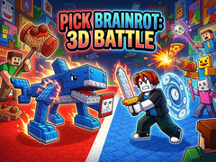 Παιχνίδι Pick Brainrot: 3D Battle