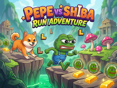 Παιχνίδι Pepe vs Shiba Run Adventure
