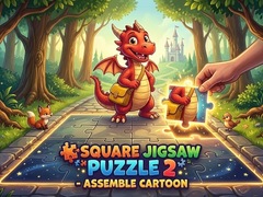 Παιχνίδι Square jigsaw Puzzle 2 - Assemble Cartoon
