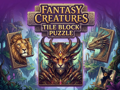 Παιχνίδι Fantasy Creatures Tile Block Puzzle