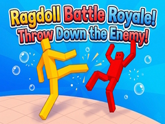 Παιχνίδι Ragdoll Battle Royale! Throw Down the Enemy!