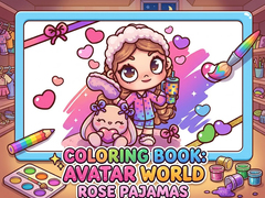 Παιχνίδι Coloring Book: Avatar World Rose Pajamas