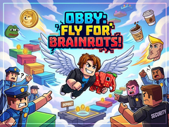 Παιχνίδι Obby: Fly for Brainrots!