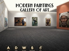 Παιχνίδι Modern Paintings. Gallery of Art