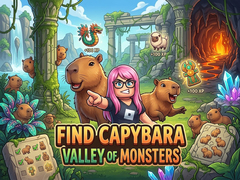 Παιχνίδι Find Capybara: Valley of Monsters