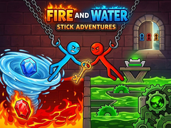 Παιχνίδι Fire and Water: Stick Adventures