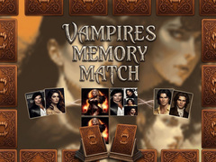 Παιχνίδι Vampires Memory Match