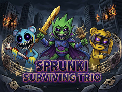 Παιχνίδι Sprunki Surviving Trio