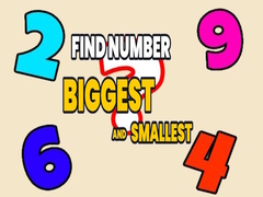 Παιχνίδι Find Number Biggest and Smallest