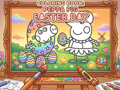 Παιχνίδι Coloring Book: Peppa Pig Easter Day