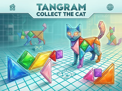 Παιχνίδι Tangram Collect the cat