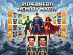 Παιχνίδι Superhero Memory Match