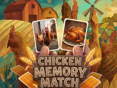 Παιχνίδι Chicken Memory Match