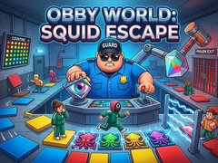 Παιχνίδι Obby World Squid Escape