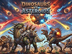 Παιχνίδι Dinosaurs vs Asteroids
