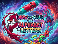 Παιχνίδι Draw and Color the Alphabet Letters