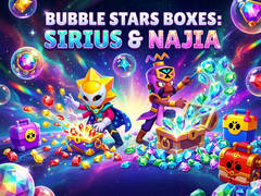 Παιχνίδι Bubble Stars boxes: Sirius & Najia