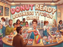 Παιχνίδι Donut Ready Business Tycoon Game