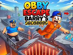 Παιχνίδι Obby - Escape Barry's Jail Parkour
